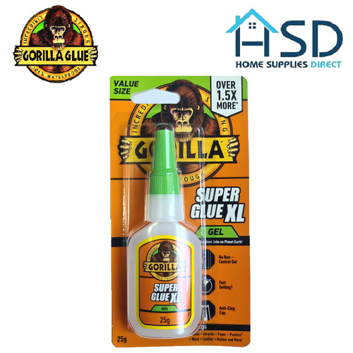 Gorilla super glue gel - 25g, xl
