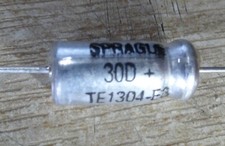 10 Sprague 10uf 50v axial lead