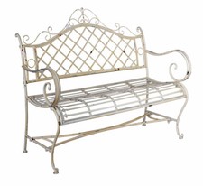 Garden Bench Shabby Chic Metal