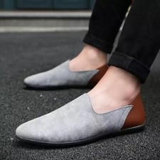 Suede Casual Loafers Men's