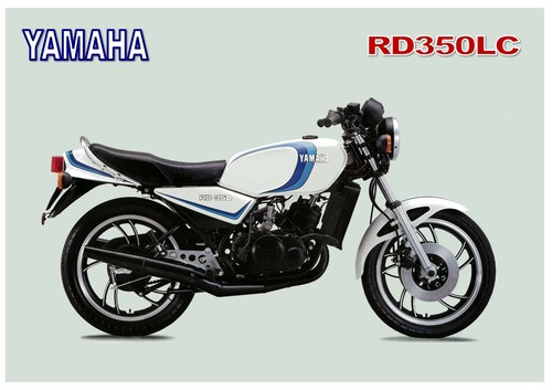 Yamaha poster rd350 - poster, rd350lc