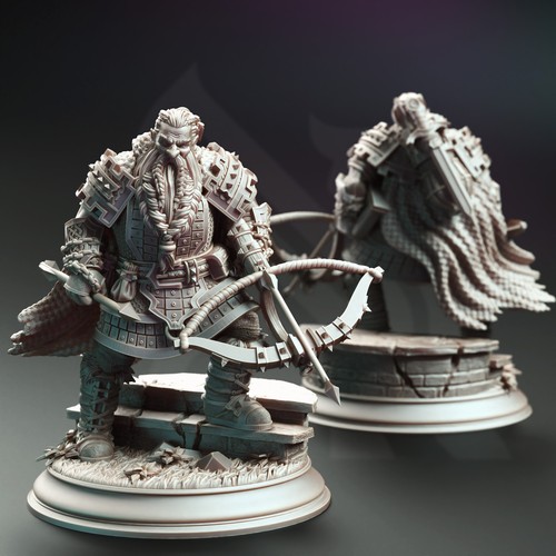 Tokrik dark dwarf hunter - tokrik, –