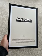 Supreme Origins A4 Framed