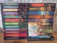 Bernard Cornwell Sharpe Series - 22 Books - Paperback - Good condition