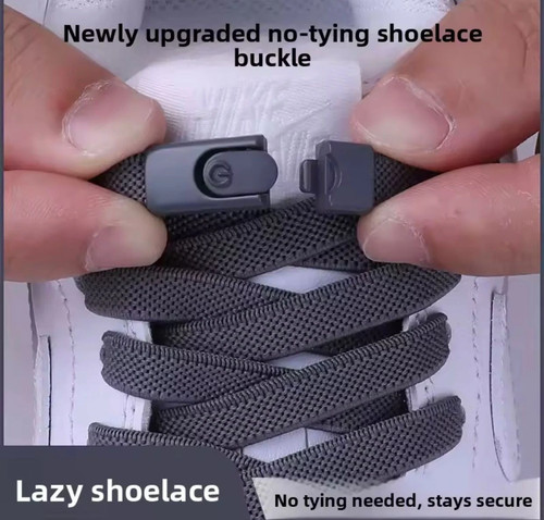 Tie elastic shoe laces - shoe,