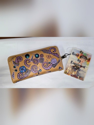 Unique vegan leather - leather, hand