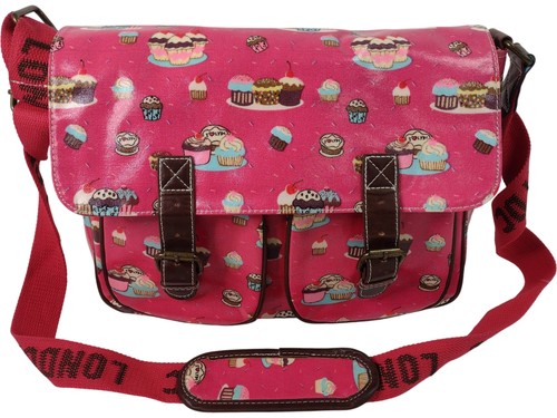 Lydc cupcake print messenger - cupcake,