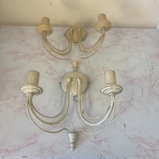 Pair of vintage double Shabby
