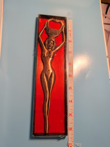 Vintage art deco brass - deco, naked