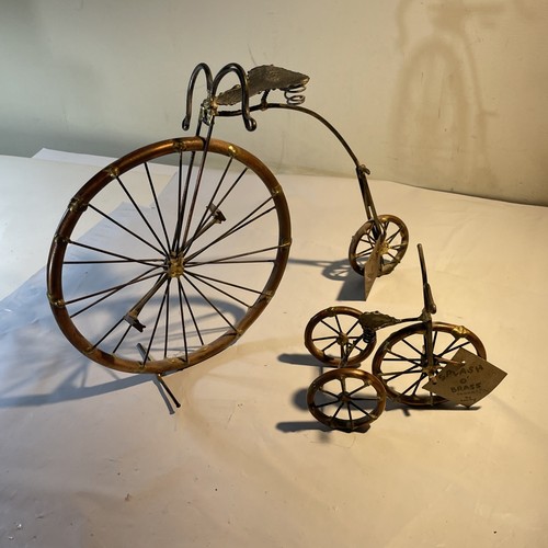 Vintage brass penny - vintage,