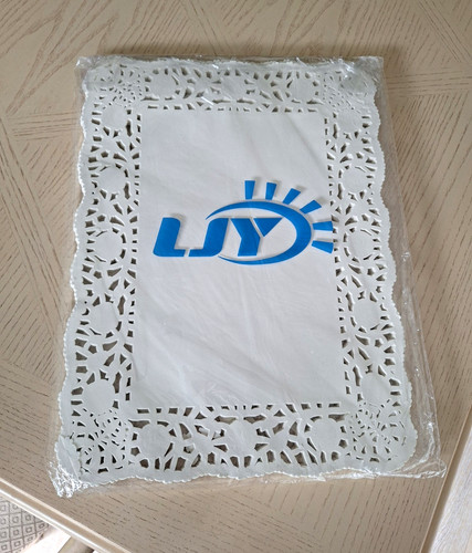 Paper lace doilies rectangular - paper,