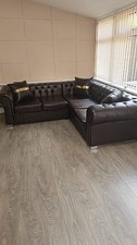 Leather Corner Chesterfield