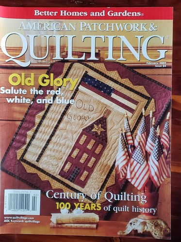 American patchwork quilting - american, &