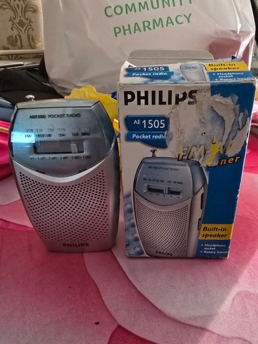 Vintage philips pocket radio - pocket,