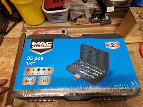 Macallister 35pc socket - 35pc,
