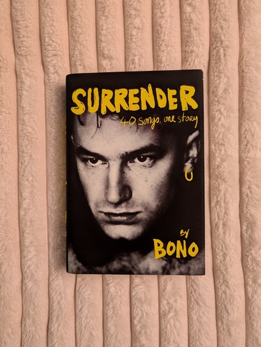 Bono signed surrender memoir - signed,