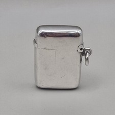 Sterling Silver Vesta Case