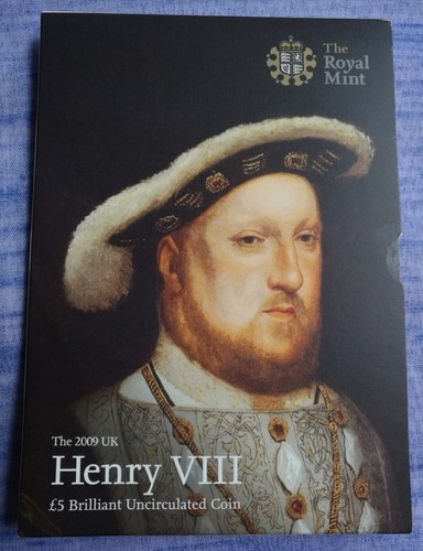 Royal mint 2009 henry viii - henry,