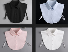 Cotton Fake Collar False Collar Detachable Removable Fake Collar B550(K)