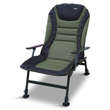 Abode Carp Fishing Camping Folding Oxford Armchair Chair