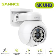 SANNCE 4K 8MP Two-Way Audio