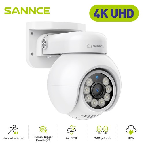 Sannce 8mp two way - two-way, audio