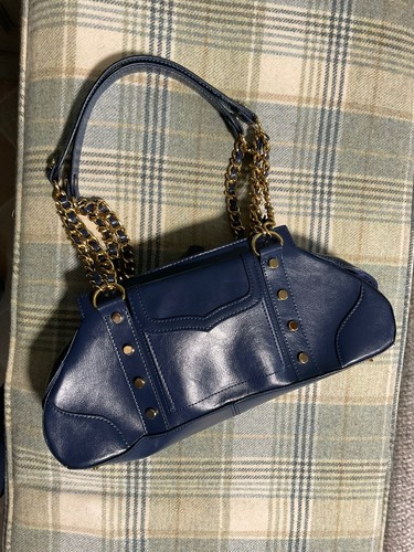 Unusual shaped navy - unusual, blue