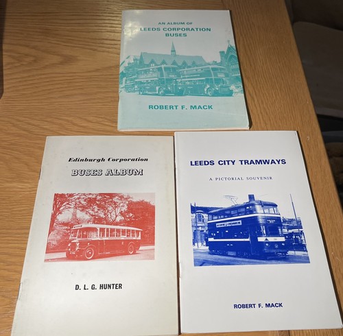 Leeds city transport books - city,