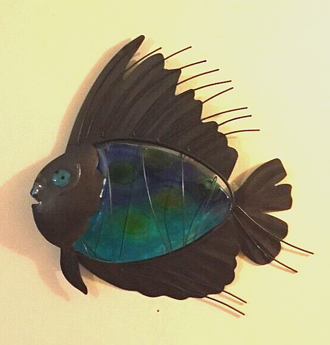 Contemporary metal wall art - wall,