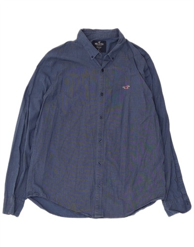 Hollister mens shirt blue - hollister, xl