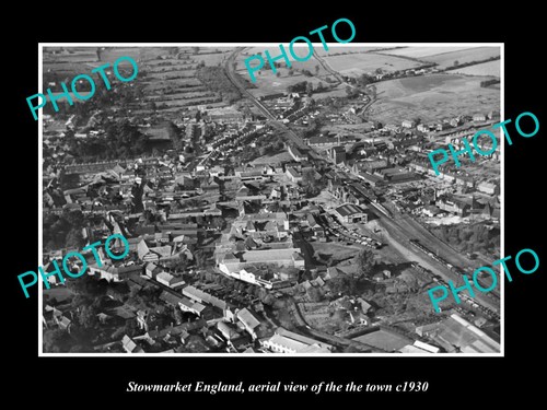 Stowmarket england aerial view - stowmarket,