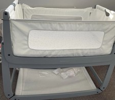 SnuzPod 3 Bedside Crib White