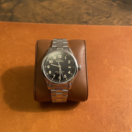 Shinola vinton 38mm watch - 38mm,