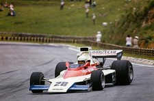 Mark Donohue Penske PC1 Ford Brazilian GP at Autodromo Jose Carlos- Old Photo