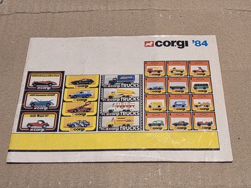 1984 original corgi toys - original,