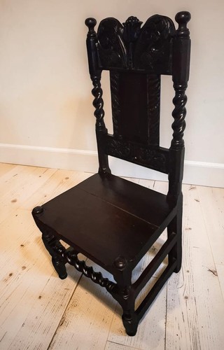 Antique gothic revival oak - ,