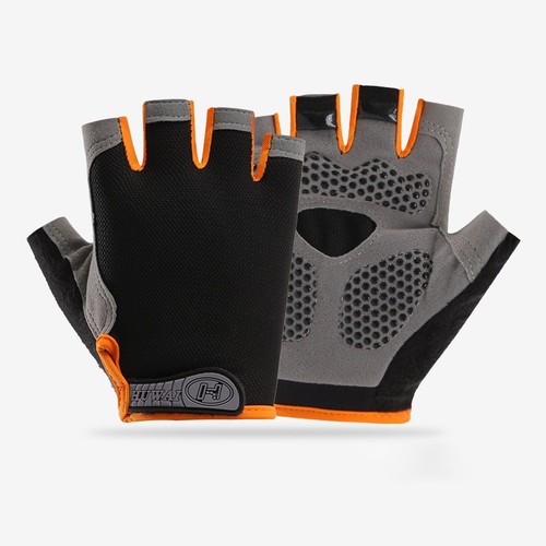 Half finger cycling gloves - half,