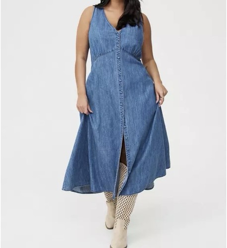 Torrid blue jean denim - denim, midi