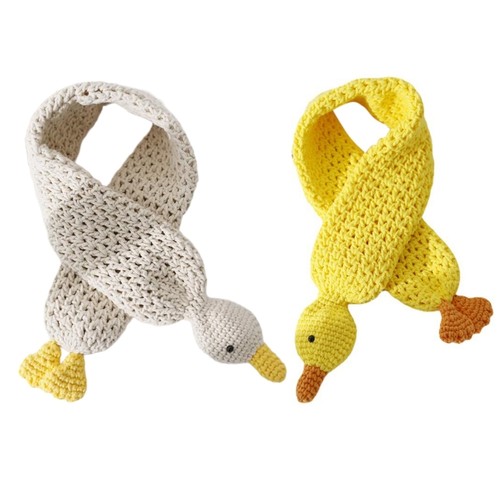 Cute duck crochet scarf for - duck,