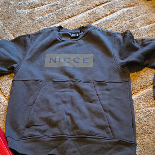 Nicce men grey crew - men's,
