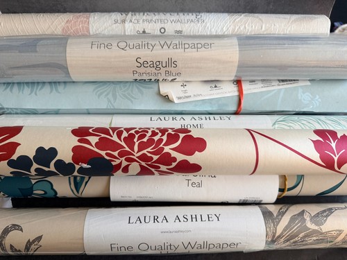 Laura ashley wallpaper rolls - wallpaper,
