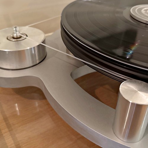 Clear silicone turntable drive - clear,