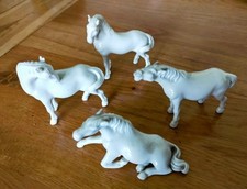 4 Porcelain Horse Figure