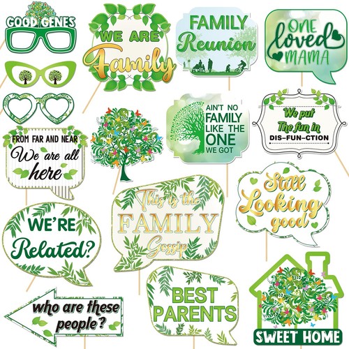 16pcs family reunion - reunion, photo