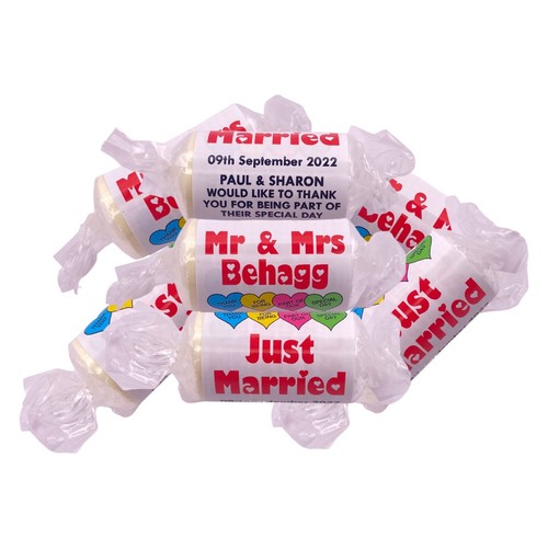 Personalised wedding favours - personalised,
