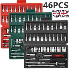 46Pcs Torx Bit Socket Ratchet