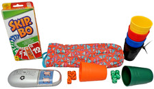 Pass the Pigs + Perudo + Skip-Bo (English) Party / After-Dinner Games (x3)