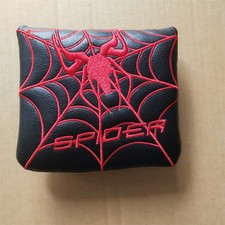 Black/Red Spider Golf Square