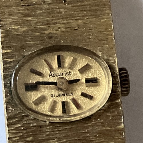 Accurist gold tone mechanical - gold,