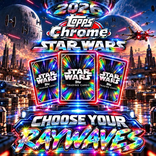 2026 topps chrome starwars - topps,